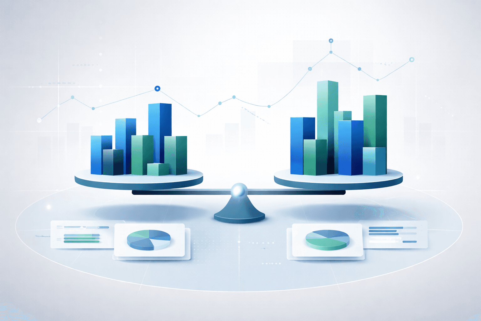 Cómo comparar dos carteras con la misma rentabilidad